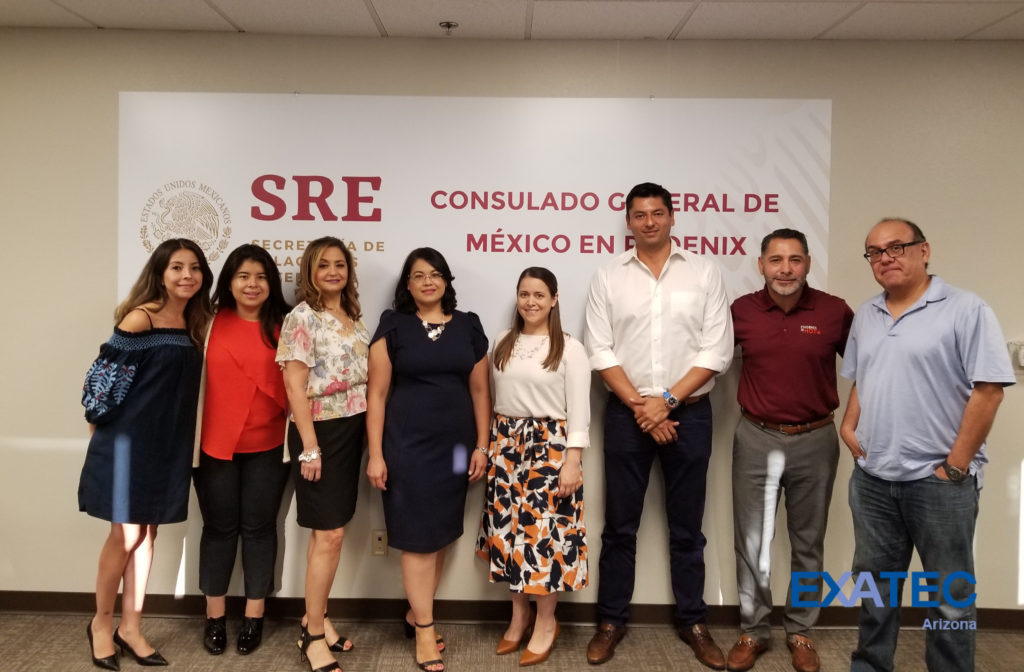 Reunión EXATEC Arizona, Red Global MX Capítulo Phoenix y Consulmex Phoenix - septiembre 2019